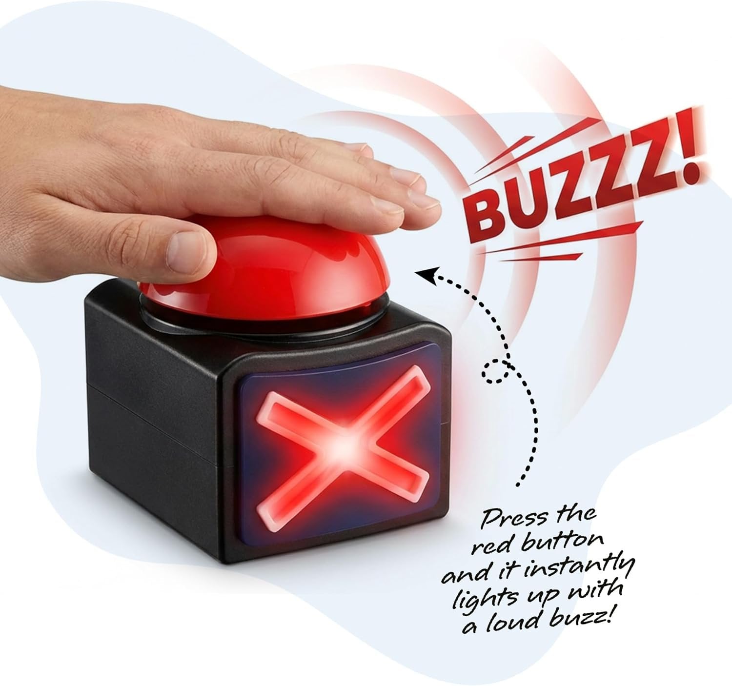 Buzzer with Lights and Sounds - Set of 2