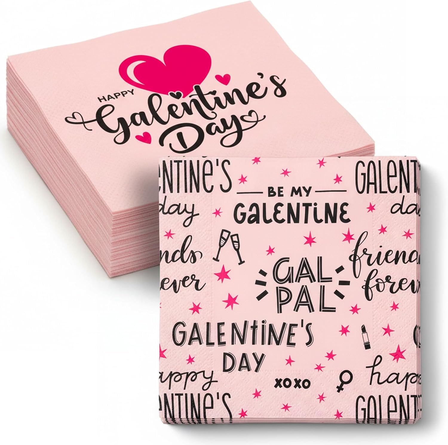 Galentine's Napkins - 80 Pcs