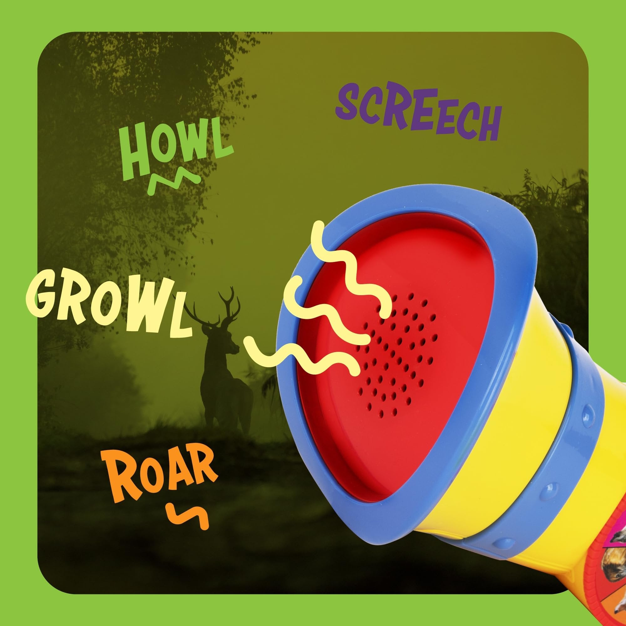 Wildlings Animal Caller – 9 Real Animal Sounds for Kids Ages 3–7