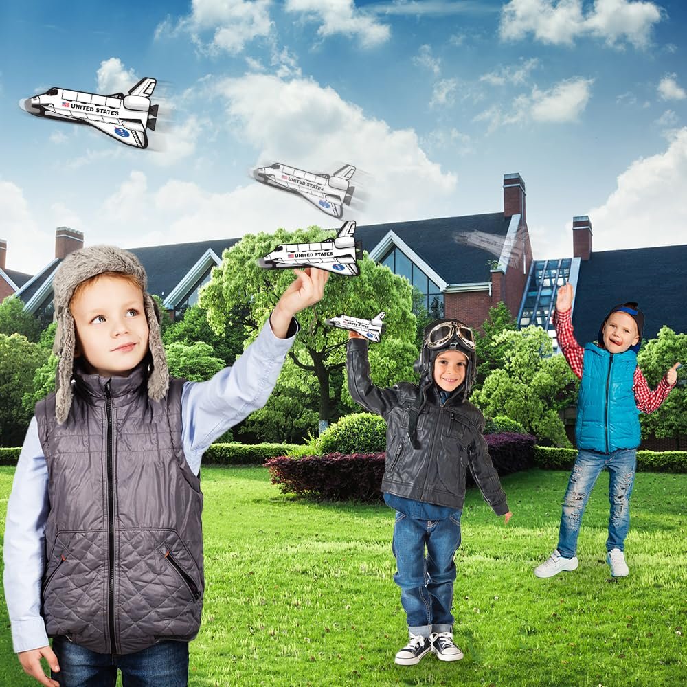 Space Shuttle Gliders, 24 Flying Toy Shuttles