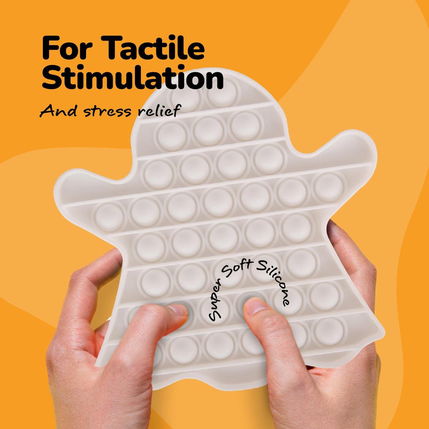 Halloween Poppers - 4 Pack - Halloween Pop Its Sensory Fidget Toys