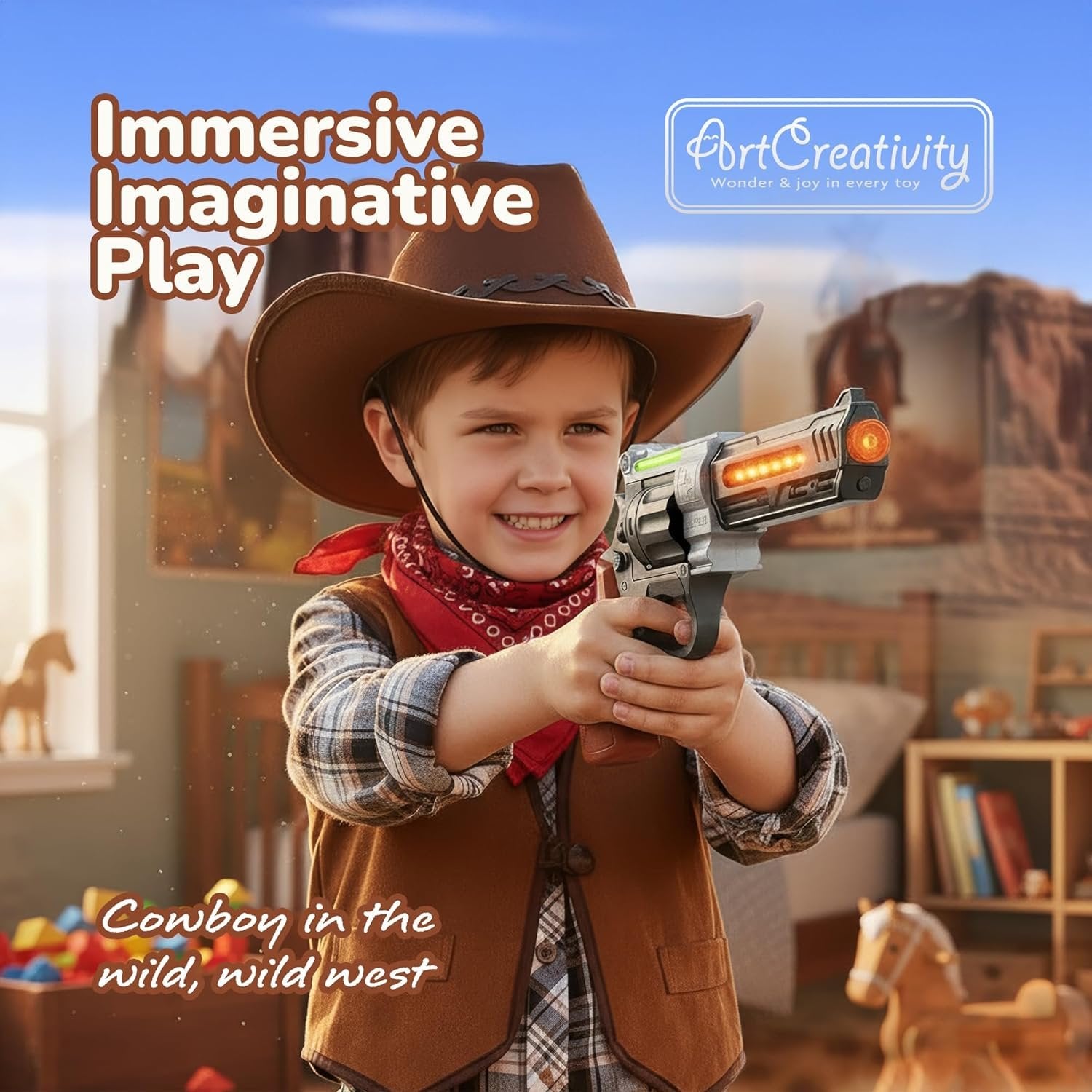 Pistol Style Play Gun