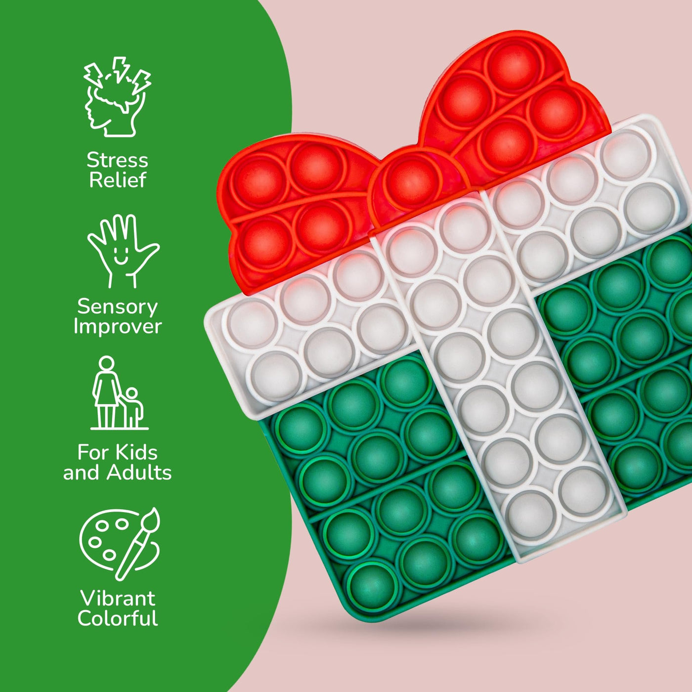 Christmas Poppers for Kids - 4 Pack