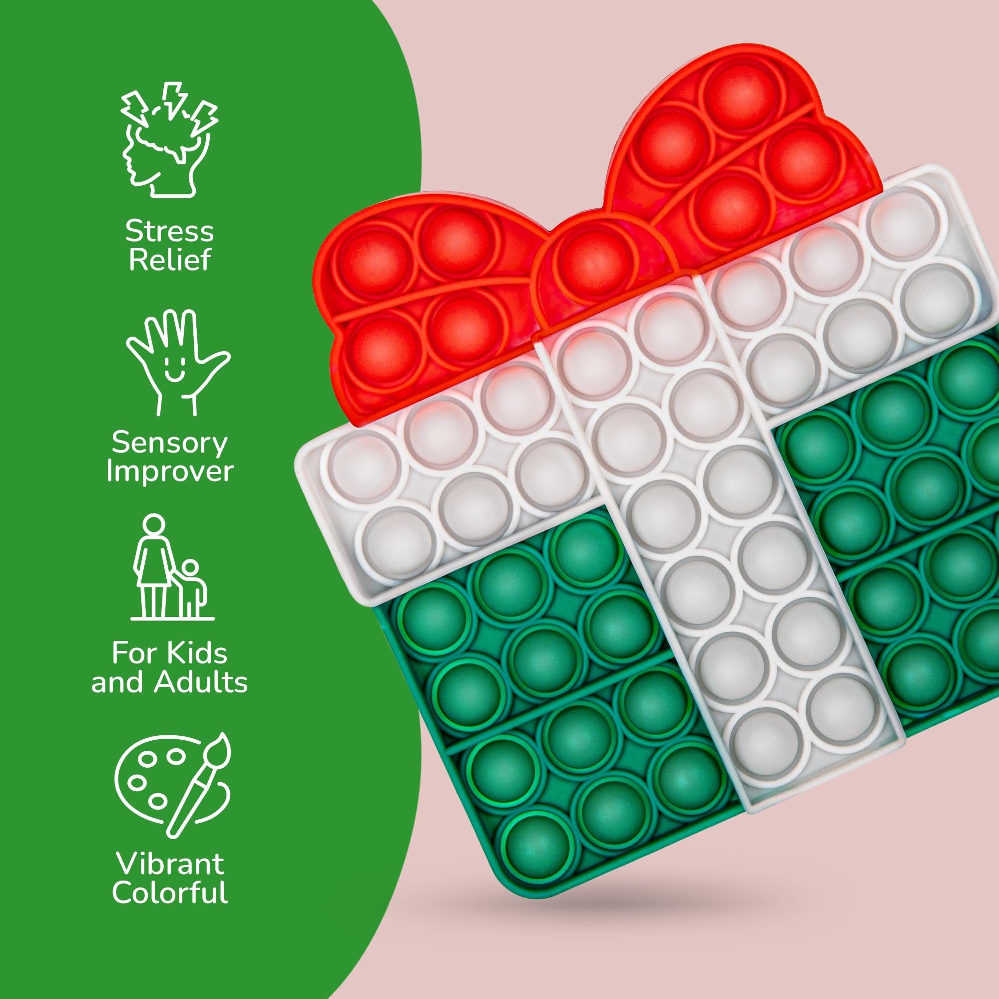 Christmas Poppers for Kids - 4 Pack