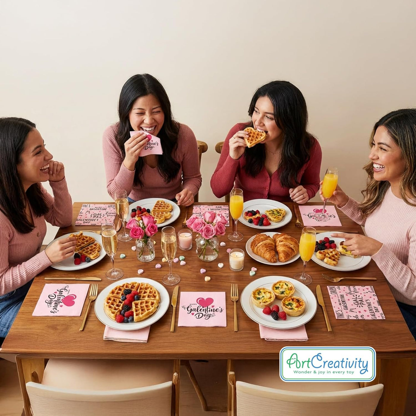 Galentine's Napkins - 80 Pcs