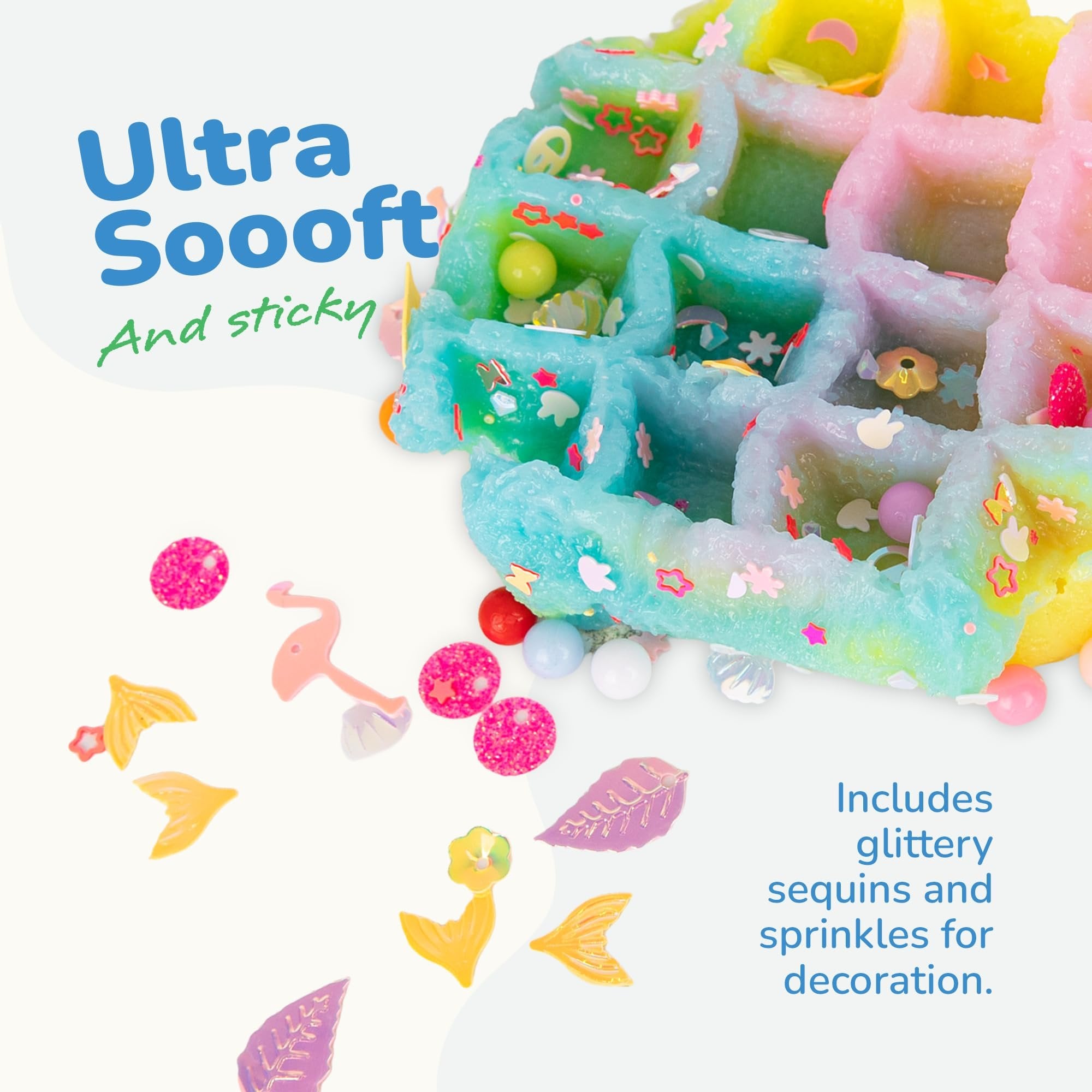 Squishy Treats Fidget Toys for Kids and Adults - 4 Pack