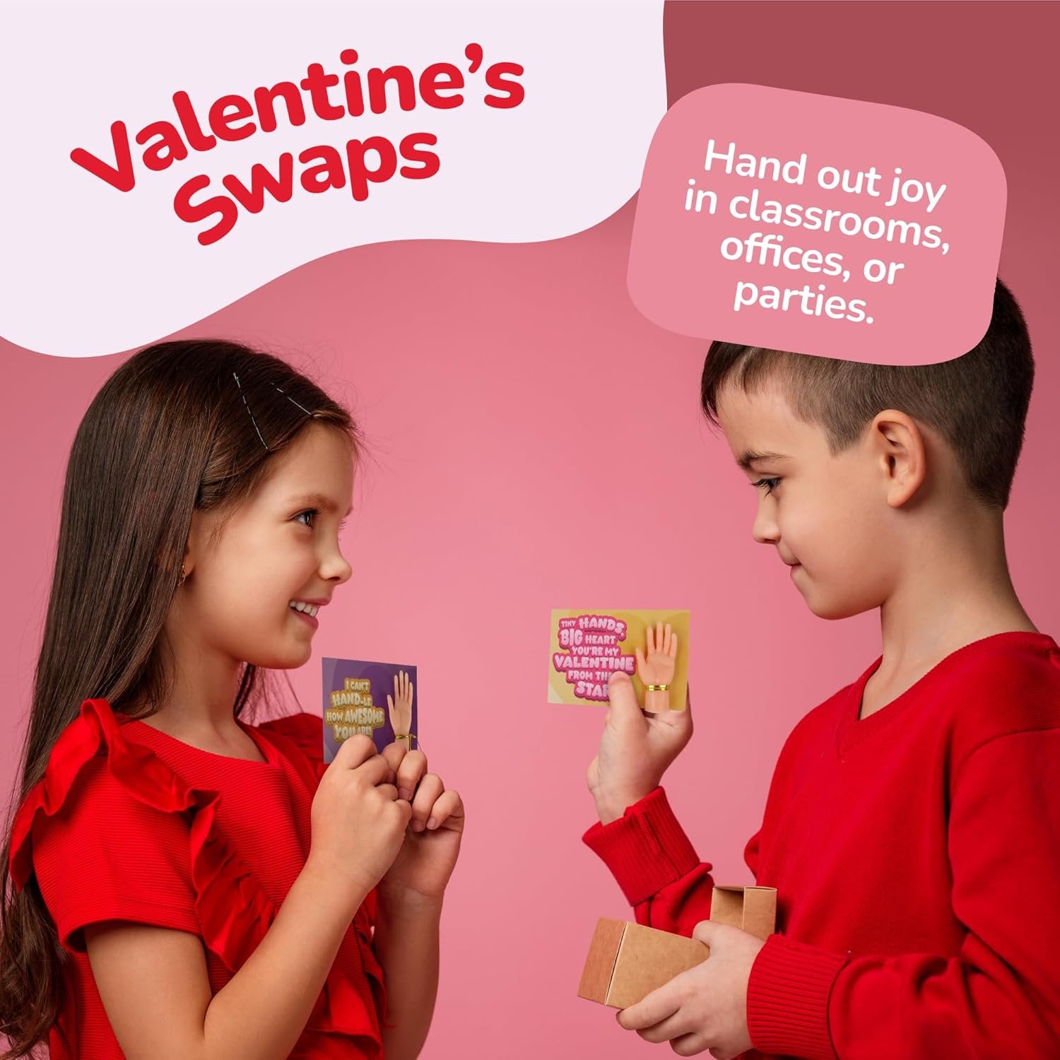 Valentine’s Tiny Hands Cards - Set of 28