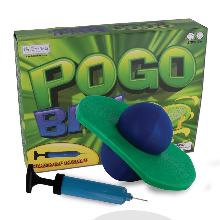 Pogo Ball for Kids – Balance Bounce Board with Pump