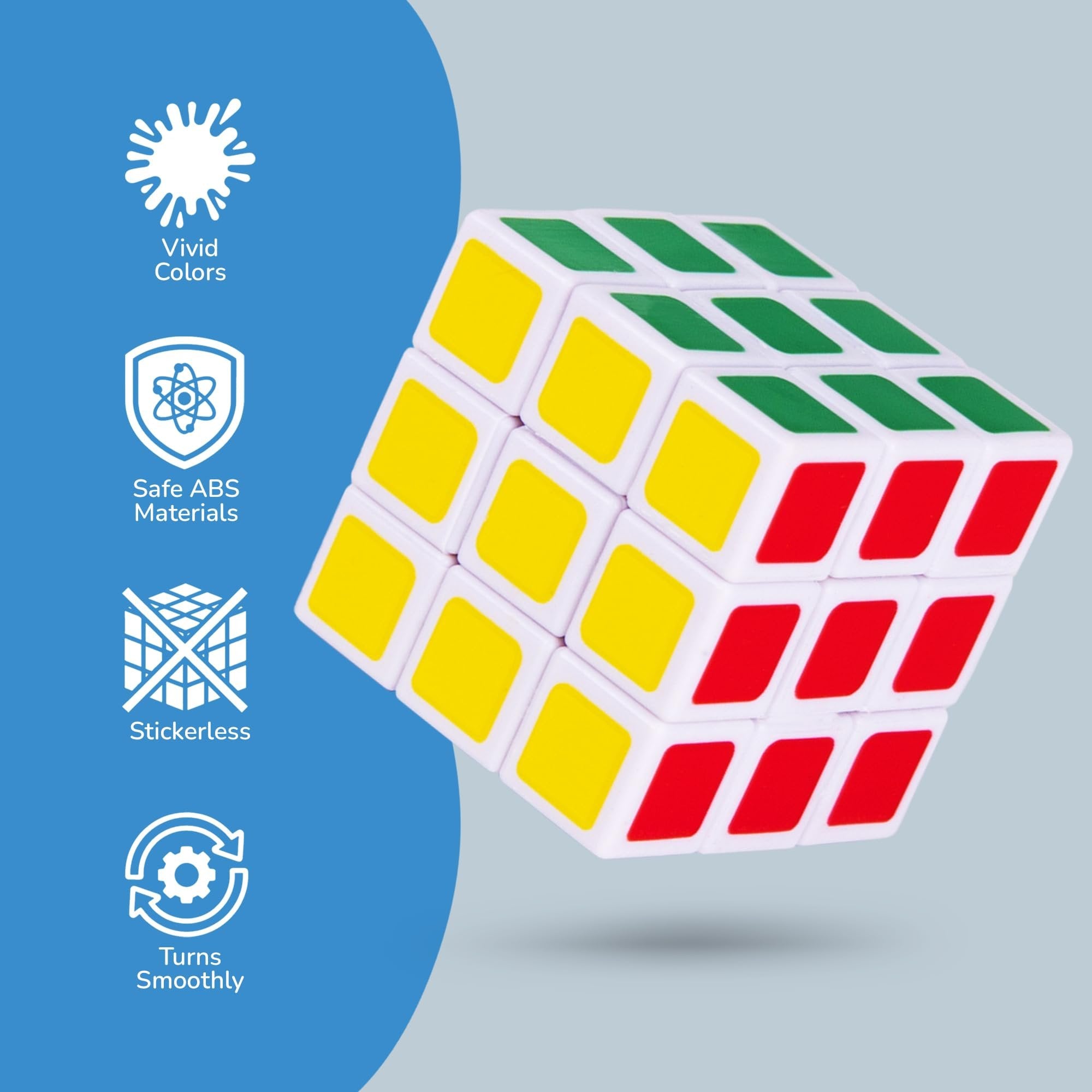 Mini 3x3 Puzzle Cubes - 24 Pack