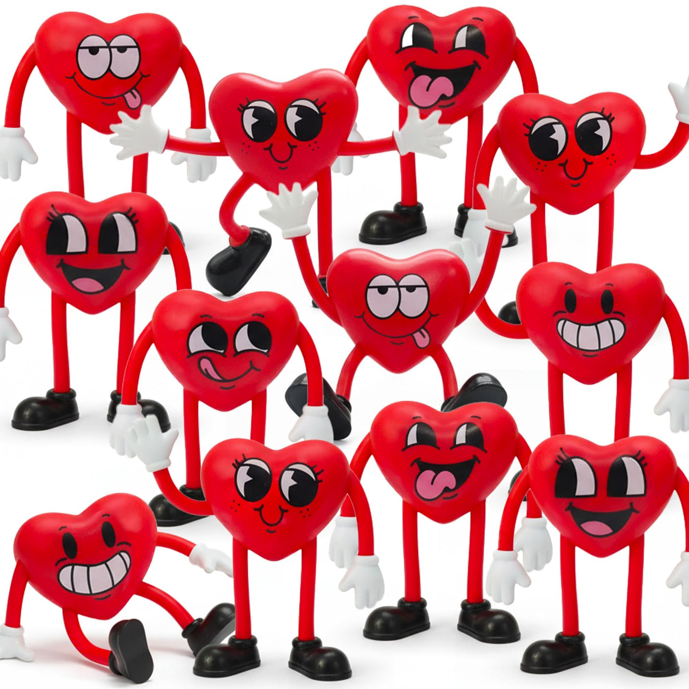 Heart Bendables - 12 Pack