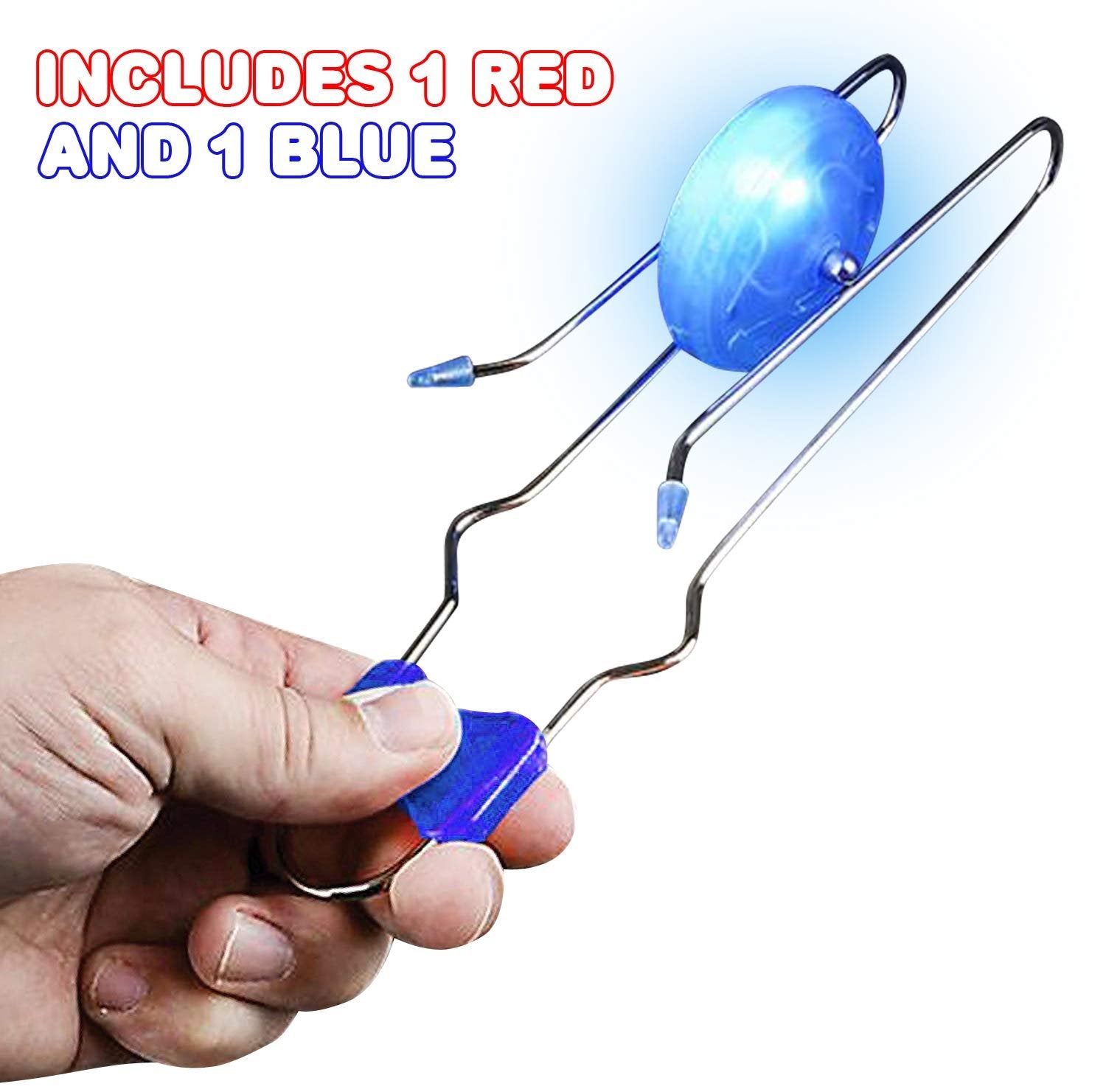 Retro Light Up Gyro Wheels Set of 2 for Kids, 8.5" Rail Twisters