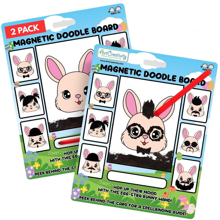 ArtCreativity Easter Bunny Magnetic Doodle - 2 Pack