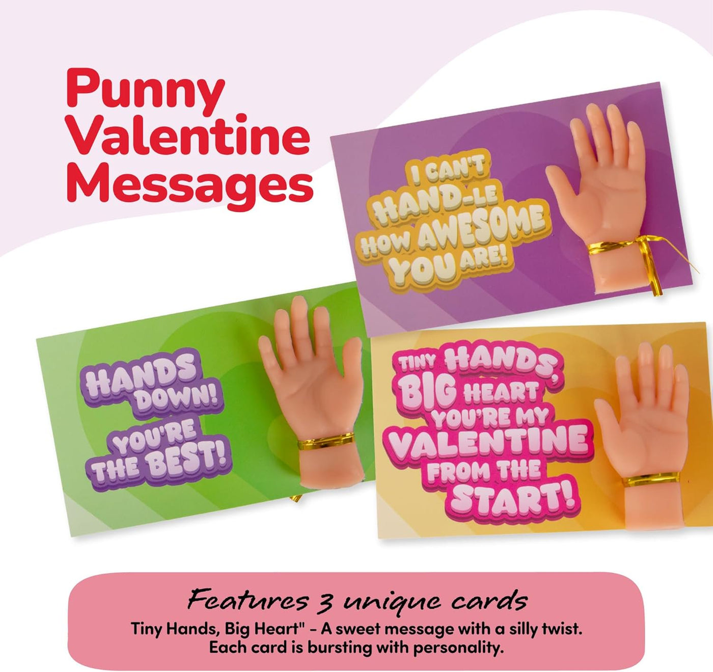 Valentine’s Tiny Hands Cards - Set of 28