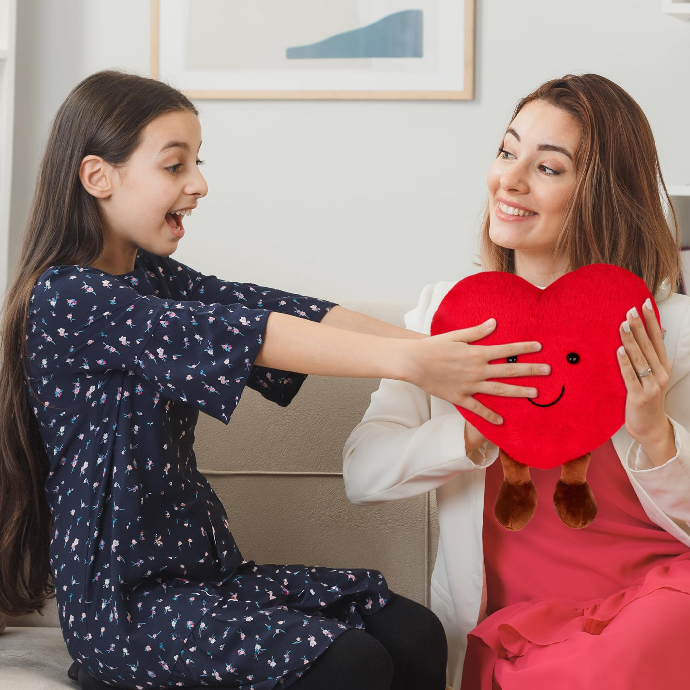 Large Heart Stuffed Animal
