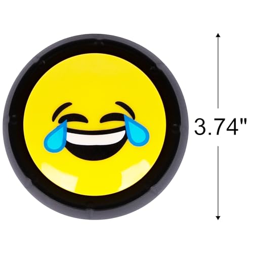 ArtCreativity Laugh Button - 1 Piece - Toy Noise Button with 10 Sound Variations - Funny Buttons with Sound - Novelty Toys for Adults and Kids - Birthday Party Favor and Goodie Bag Filler