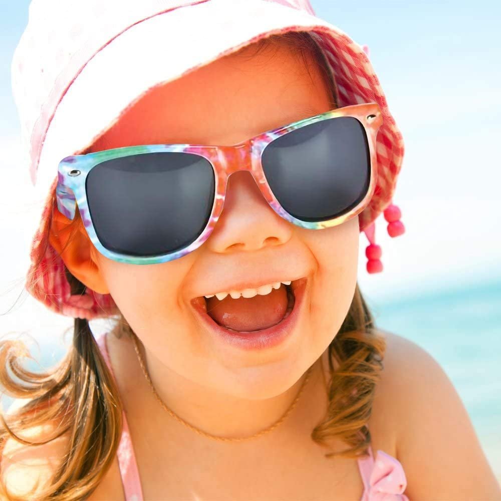 Kids Cool Sun Glasses for Boys and Girls Fashion Eyewear Coating Lens UV  400 Protection With Case (6-15 years)| Digital Shoppy — digitalshoppy.in