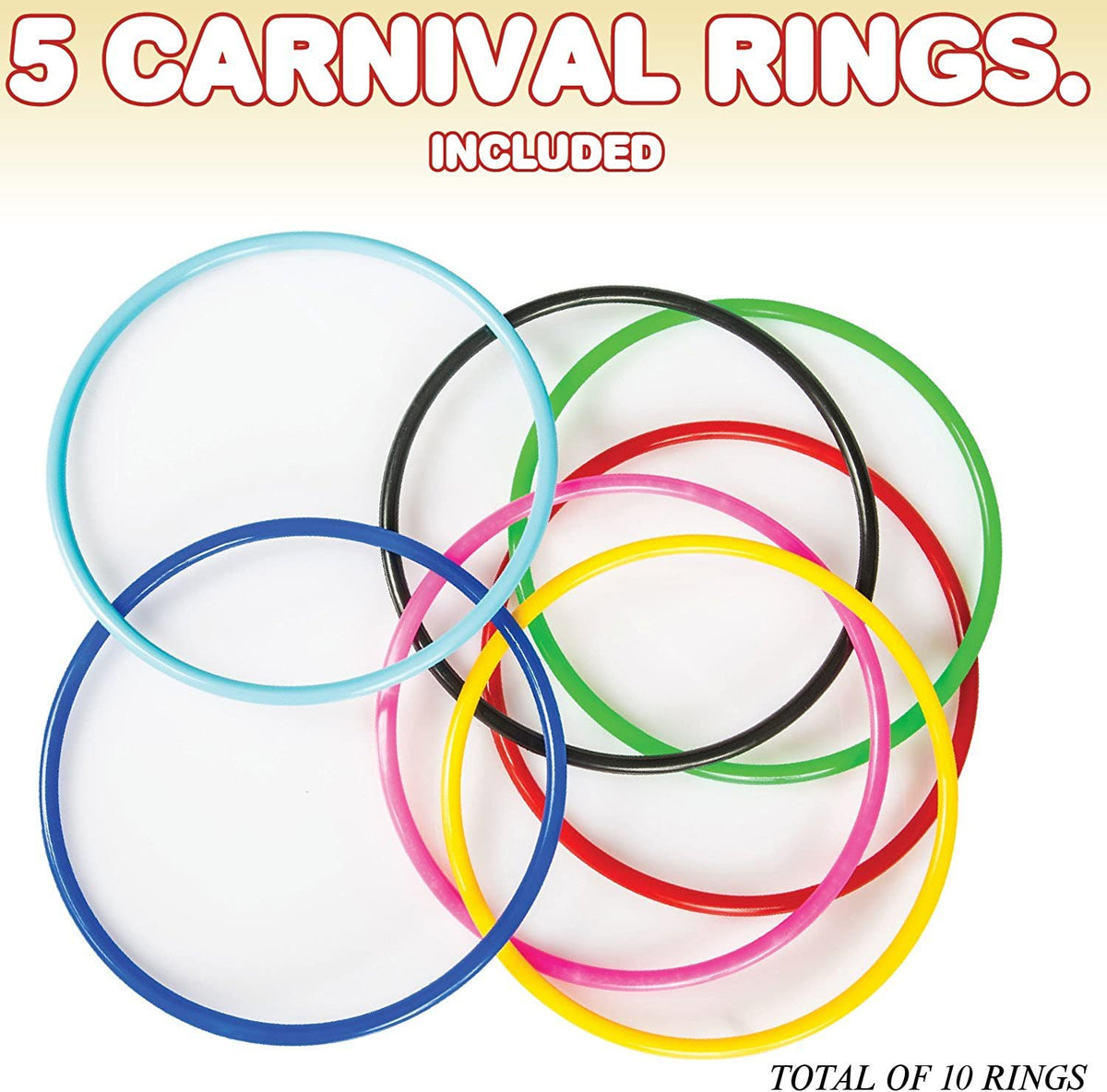 Fun Time Fun Ring Inflatable Ring Toss Game by Gamie - Super Fun Outdoor Games for Kids ...