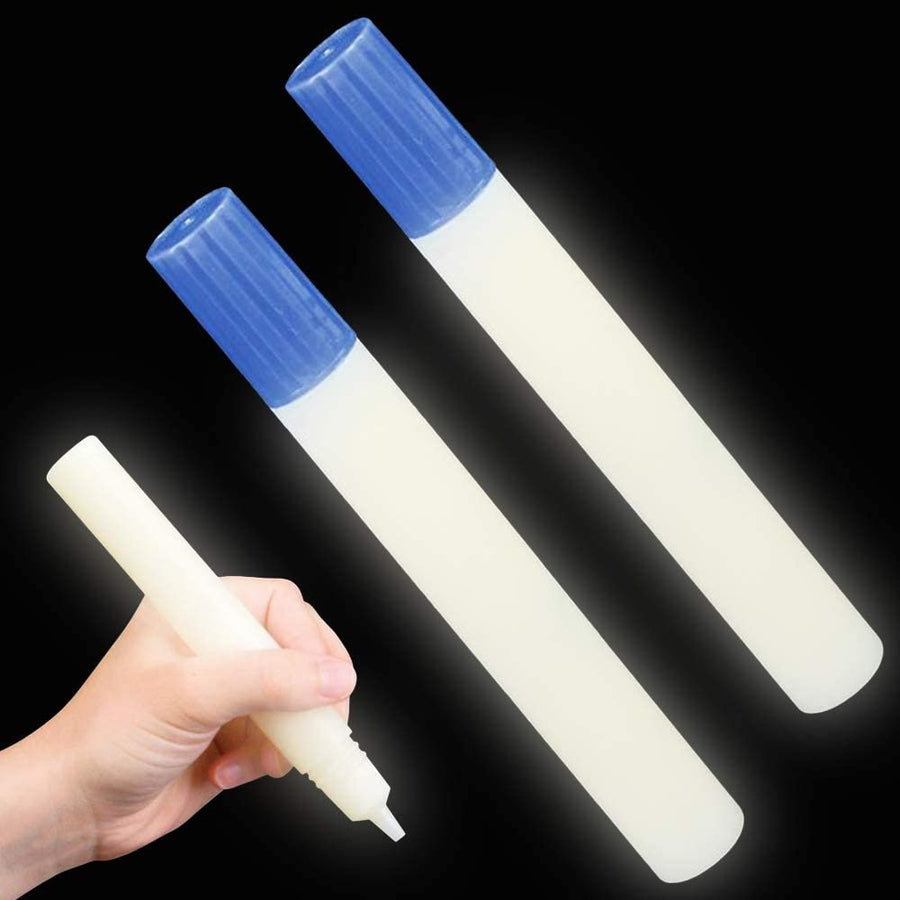 Glow in the Dark Markers for Kids, Set of 2, Glow Paint for Ceiling Stars, Wall Art, and Kids’ Bedroom Décor, Cool Art Party Favors for Kids, Fun Art Supplies for Boys and Girls