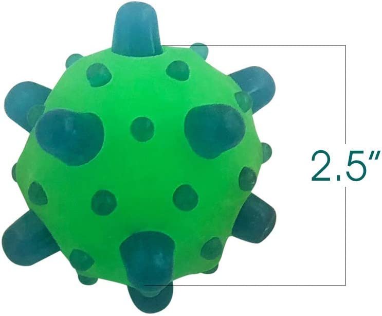 ArtCreativity Space Light Up Meteor Balls for Kids, Set of 12, Flashin ...