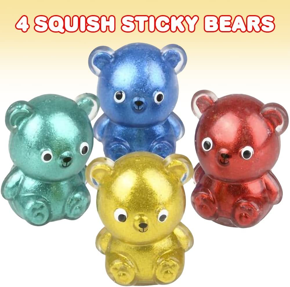 HUGE 24 Inflatable Gummy Bears (6-Pack); Girls Party Favors