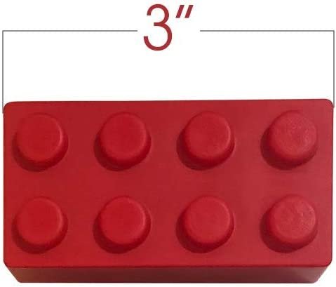 ArtCreativity Building Block Stress Relief Toys for Kids, Set of 12, Stacking Construction Foam Squeeze Toys in 4 Vibrant Colors, Birthday Party Favors, Goodie Bag Fillers, Office Gifts, Sensory Toys