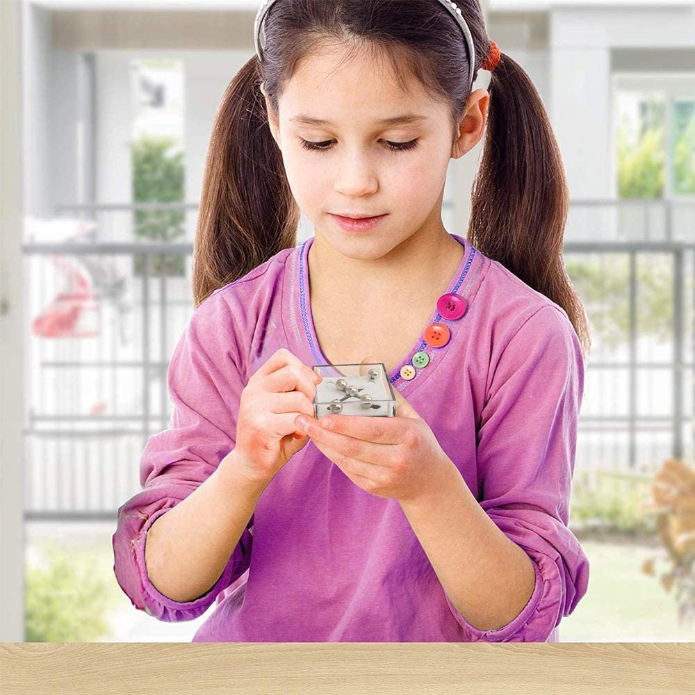 Mini 3D Puzzle Cube Games for Kids - Set of 24-12 Unique Balance Game Challenges - Portable Road Trip Fun - Stress Relief Fidget Toy - Birthday Party Favors for Boys and Girls
