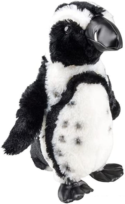 ArtCreativity Penguin Plush Toy, 1 PC, Black and White Penguin Stuffed Animal with Faux Leather Feet, Cuddly Animal Stuffed Toys for Kids, Cute Nursery and Playroom Décor, Great Gift Idea