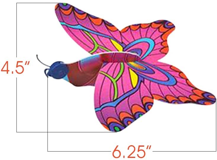 ArtCreativity Foam Butterfly Gliders for Kids, Set of 12, Kids’ Flying Toys in Assorted Designs, Outdoor Toys for Boys and Girls, Princess Party Favors, Goody Bag Fillers, Classroom Teacher Rewards