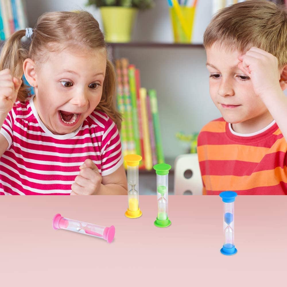 ArtCreativity 2 Minute Colored Sand Timers for Kids - Pack of 12 - 3.5 ...