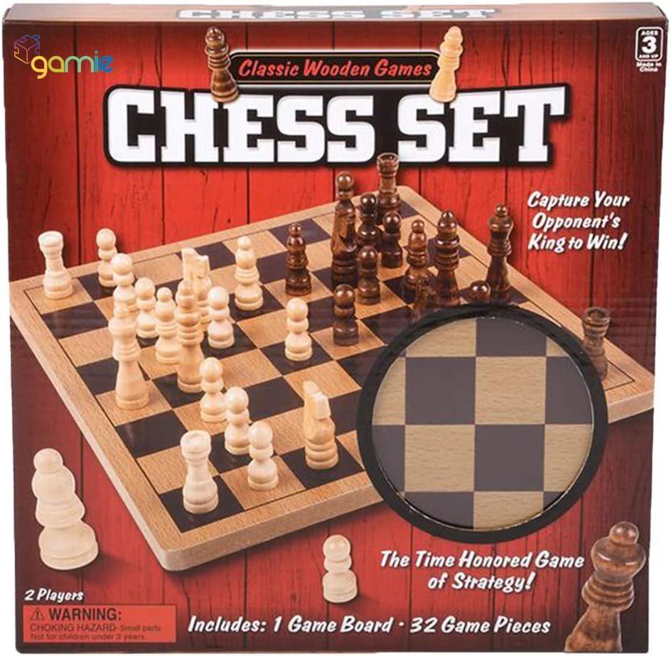 GIFT CHESS 3D WOOD strategic game, board game hotsell