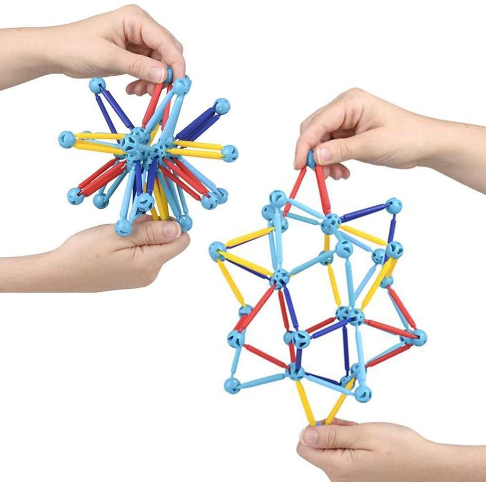 Colapsable Ball ArtCreativity Collapsible Ball Toys, Set of 2 Expanding Mini Spheres f ...
