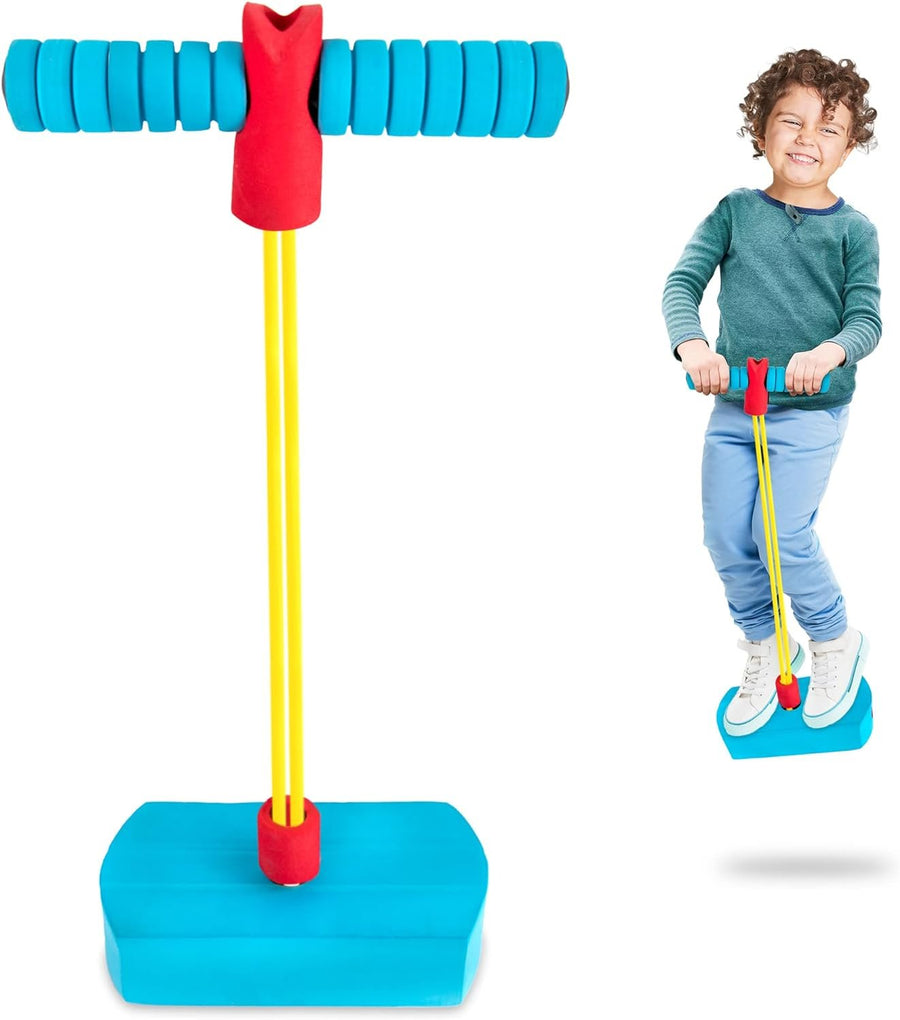 Foam Pogo Jumper for Kids - Pogo Stick with Safe Foam Design - Kids’ Workout Equipment - Hopper Stick for Active Play Indoors and Outdoors - Gift for Boys and Girls 3 and Up