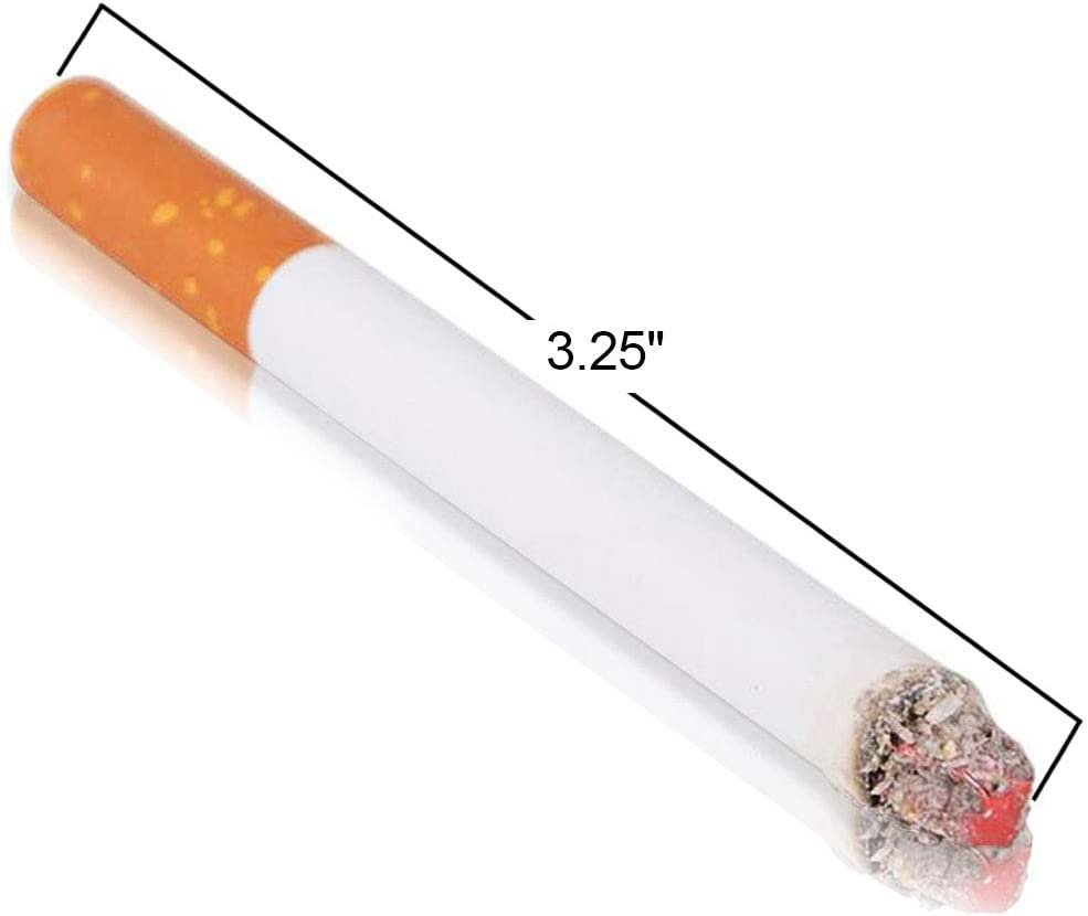  ArtCreativity Fake Puff Cigarettes - 3.25 Inch - That Blow  Smoke (24 Pack) Faux Cigs with a Realistic Look - Prop for Prank, Halloween  Costume, Movie, or Theater Play - Fun