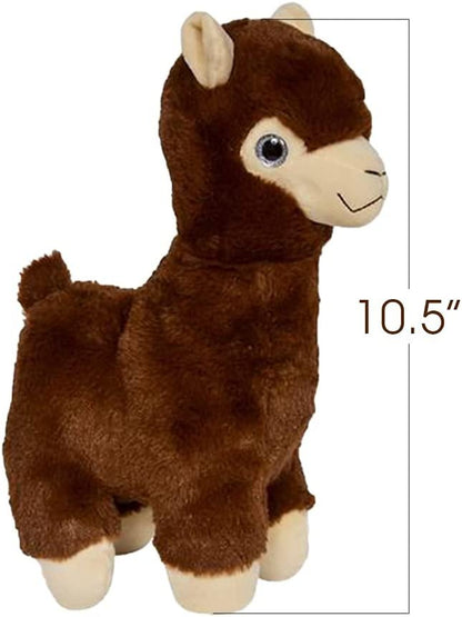 ArtCreativity Llama Plush Toys, Set of 2, Stuffed Llama Toys for Kids, Soft Plush Material, Baby Nursery Décor, Creative Boys’ and Girls’ Room Decorations, Animal Party Décor