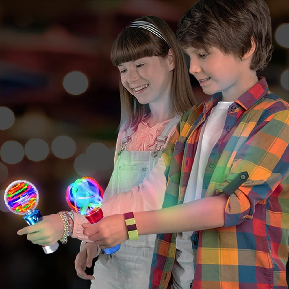 ArtCreativity LED Wands for Kids, Set of 2, Includes Light Up Orbite –  Art Creativity