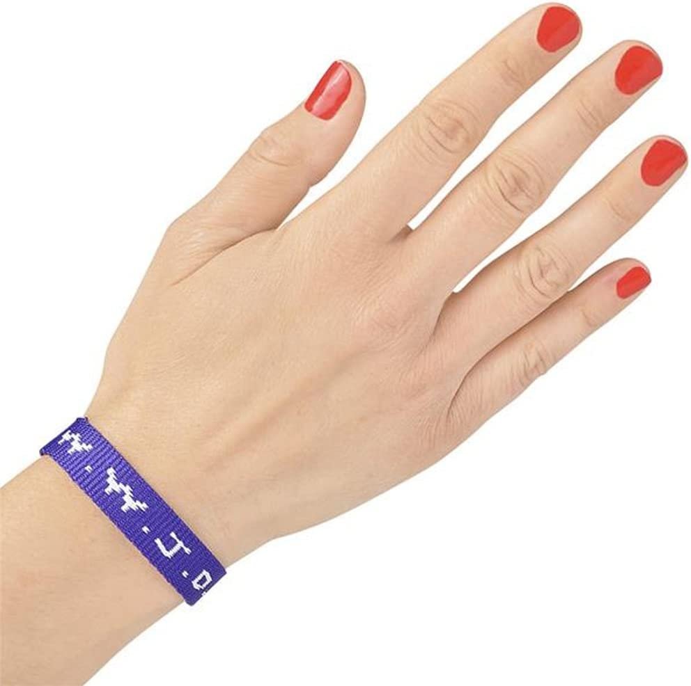 W.W.J.D. Webbing Bracelets - Pack of 24 - What Would Jesus Do Wrist Band - Universal Size - WWJD Bands - Four Assorted Colors - Religious Party Favors for Boys and Girls