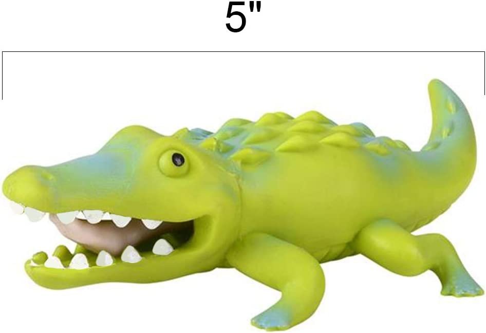小物 CROCODILE / TONGUE(FP) Pop-Out Tongue Crocodile Squeeze Toys for Kids, Set of 3, Squeezy