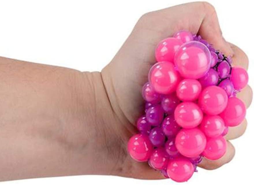 Neon mesh hot sale squishy ball