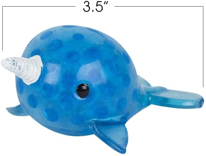 Airbrush Plush Squishy- Narwhal - Toys 4You Store