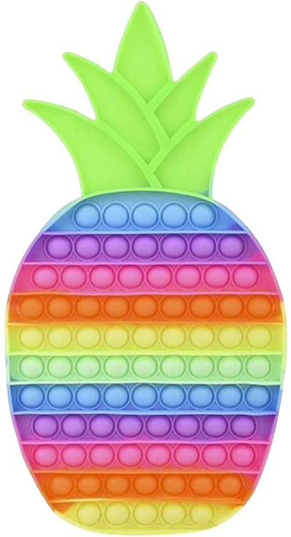 ArtCreativity Mega Neon Pineapple Bubble Popper, 1 Piece, Jumbo Pop It Fidget Toy for Kids and Adults, Giant Pop It Toys in Assorted Colors, Huge Fidget Toys for Girls and Boys