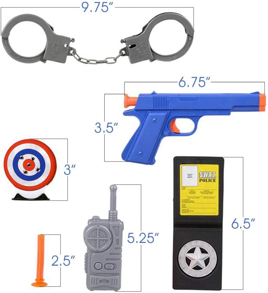 handcuffs toys guns