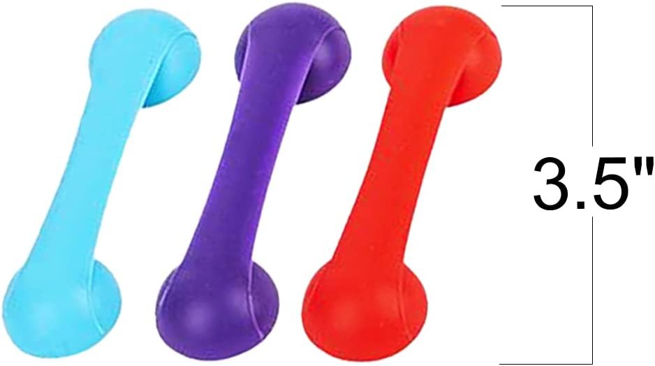 Silicone Mobile Grips for Cell Phones, Set of 24, Smart Phone Finger Straps in Assorted Colors, Fun Smartphone Accessories for Kids and Adults, Goodie Bag Fillers and Party Favors