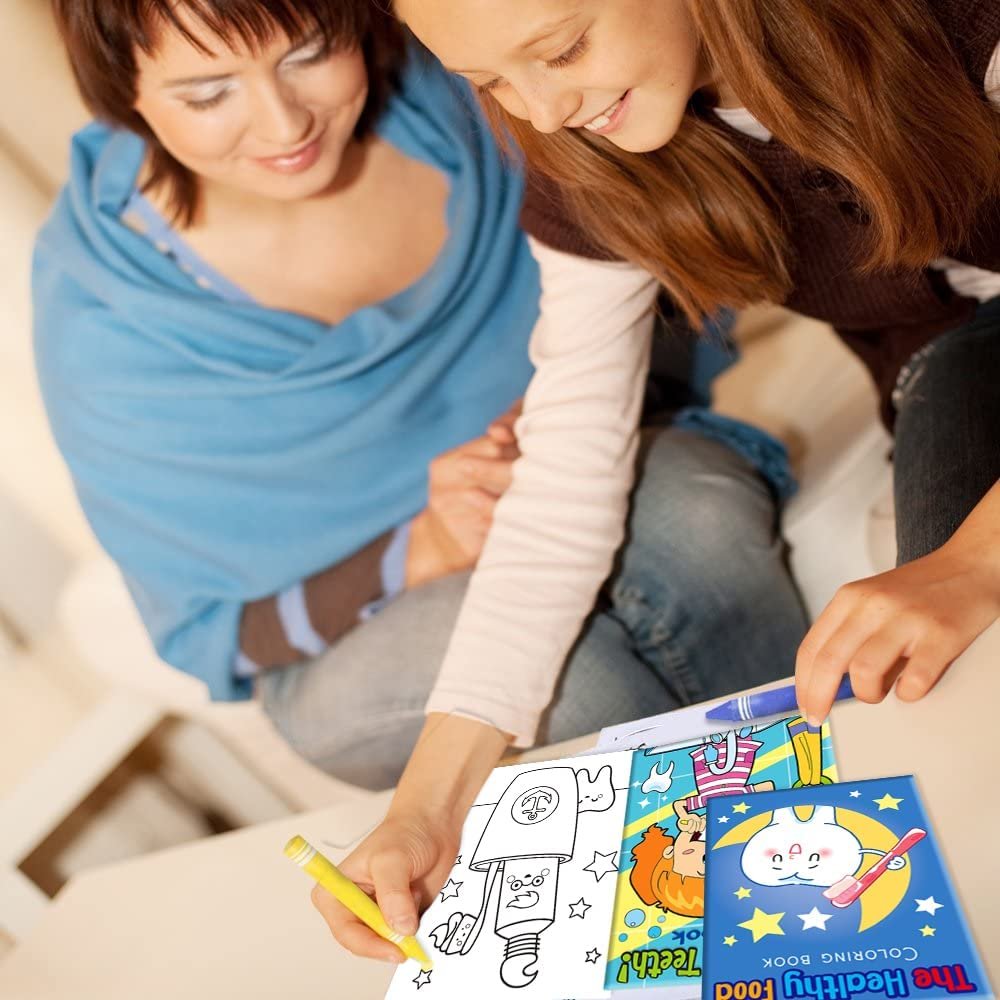ArtCreativity Dental Coloring Book Kit for Kids - 12 Sets - Every Set · Art  Creativity