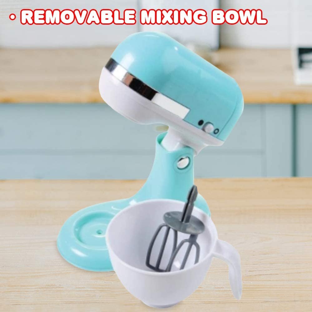 ArtCreativity Hand Mixer Toys for Kids, Mixing Kitchen Toy with Removable Bowl and Spinning Paddles, Cooking Pretend Play Toys for Girls, Batteries Included, Great Birthday Gift