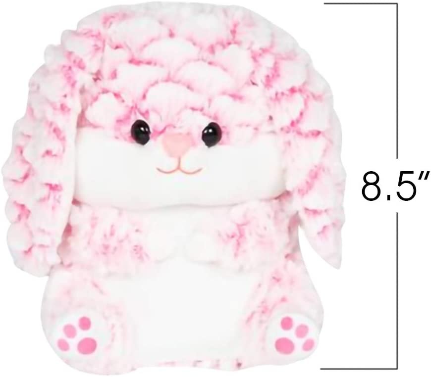 Belly Buddy Bunny, 8.5" Plush Stuffed Bunny, Super Soft and Cuddly Toy, Cute Nursery Décor, Best Gift for Baby Shower, Boys and Girls - Colors May Vary