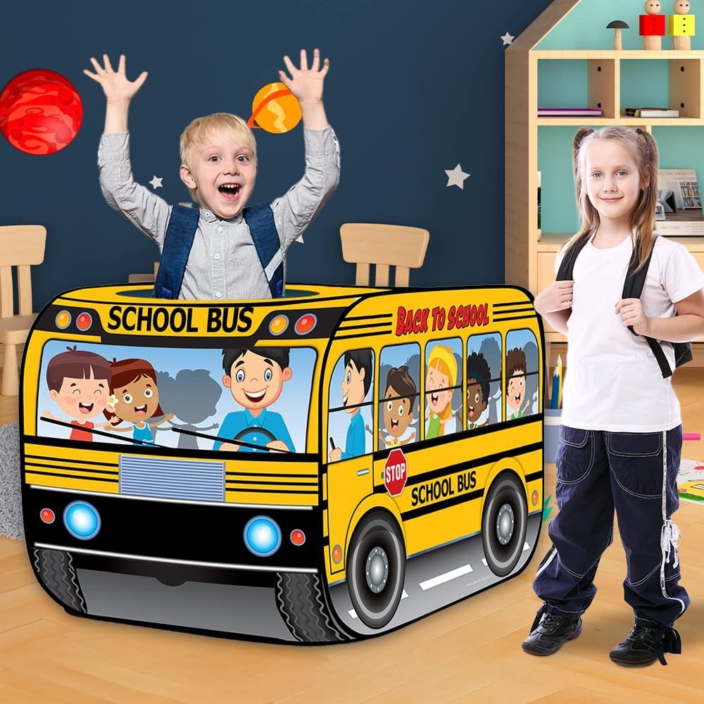 School bus hot sale tent