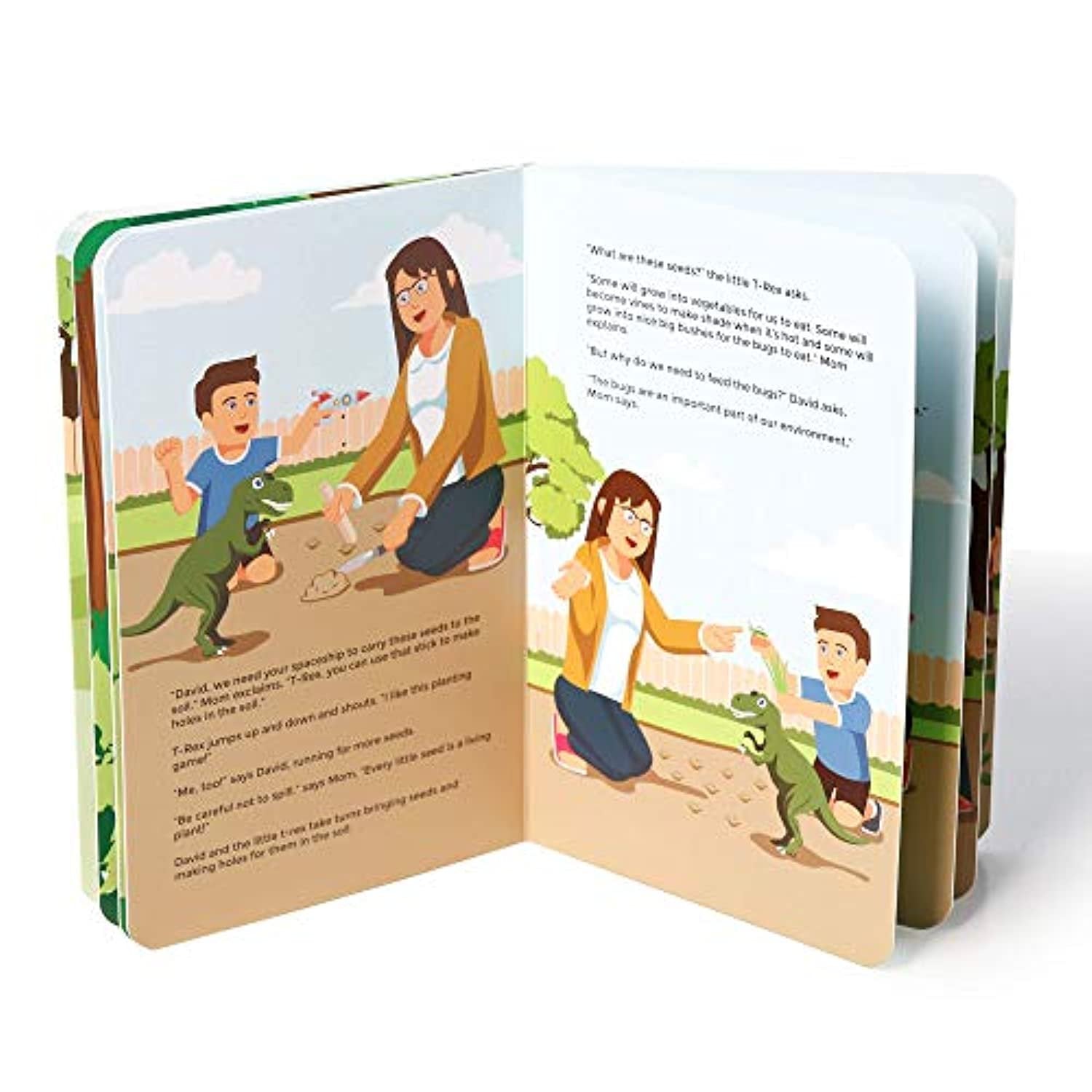 Educational Book for Kids | David and the T-Rex | Fun Children’s Learning Book About the Environment | Full Color Illustrations | Great Gift Idea for Preschool Boys, Girls, Toddlers