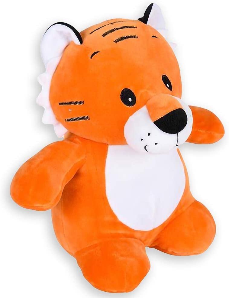 Softies Taiya The Tiger - 11.5" Plush Stuffed Animal - Super Soft and Cuddly Baby Toy - Cute Nursery Decor for Kids - Best Gift for Baby Shower, Boys, Girls