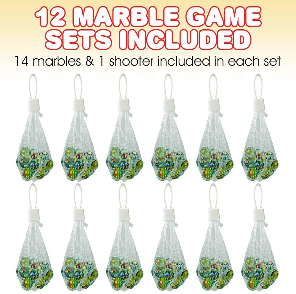 20pcs Beautiful Marbles for Kids Ages 6-8-12 Wonderful and Cheerful Colors  Marble Shooters Run Track Game Small Marbles Game Toy (16cm)
