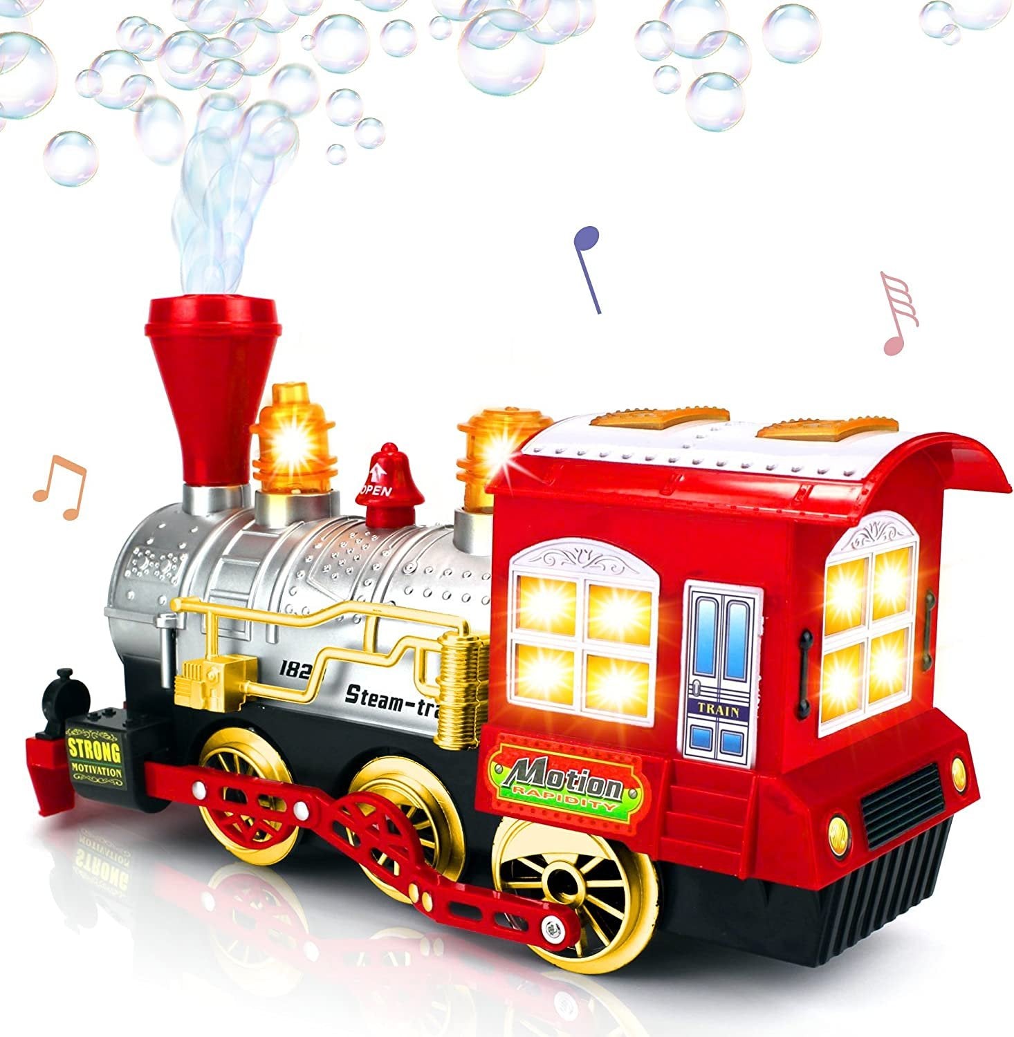 Bubble blast sales train